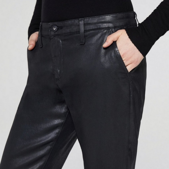 NWOT Caden Faux Leather Tailored Trousers - Picture 4 of 7